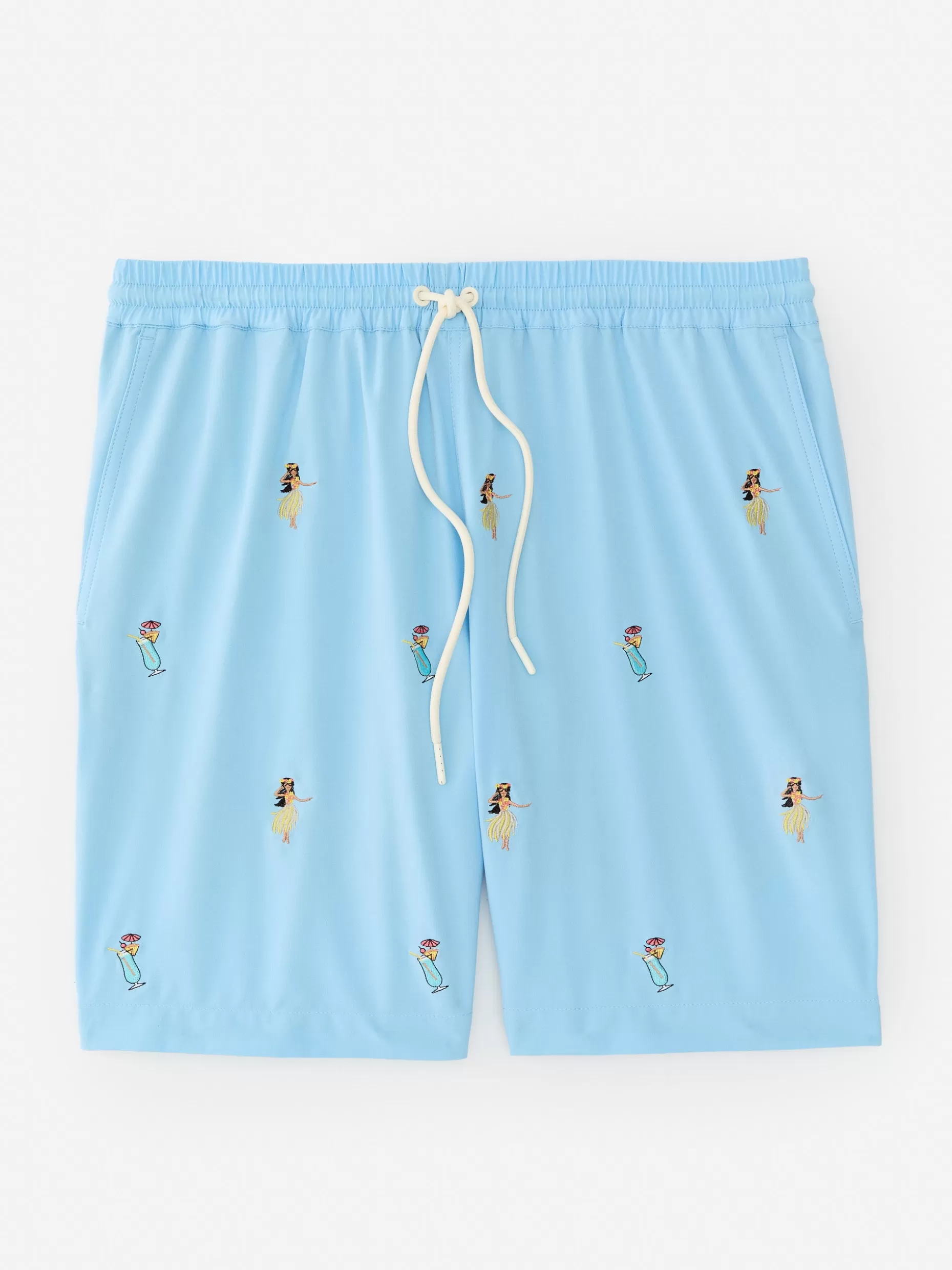 J. McLaughlin Bruce 7" Swim Trunks In Hula Daquiris- Swim