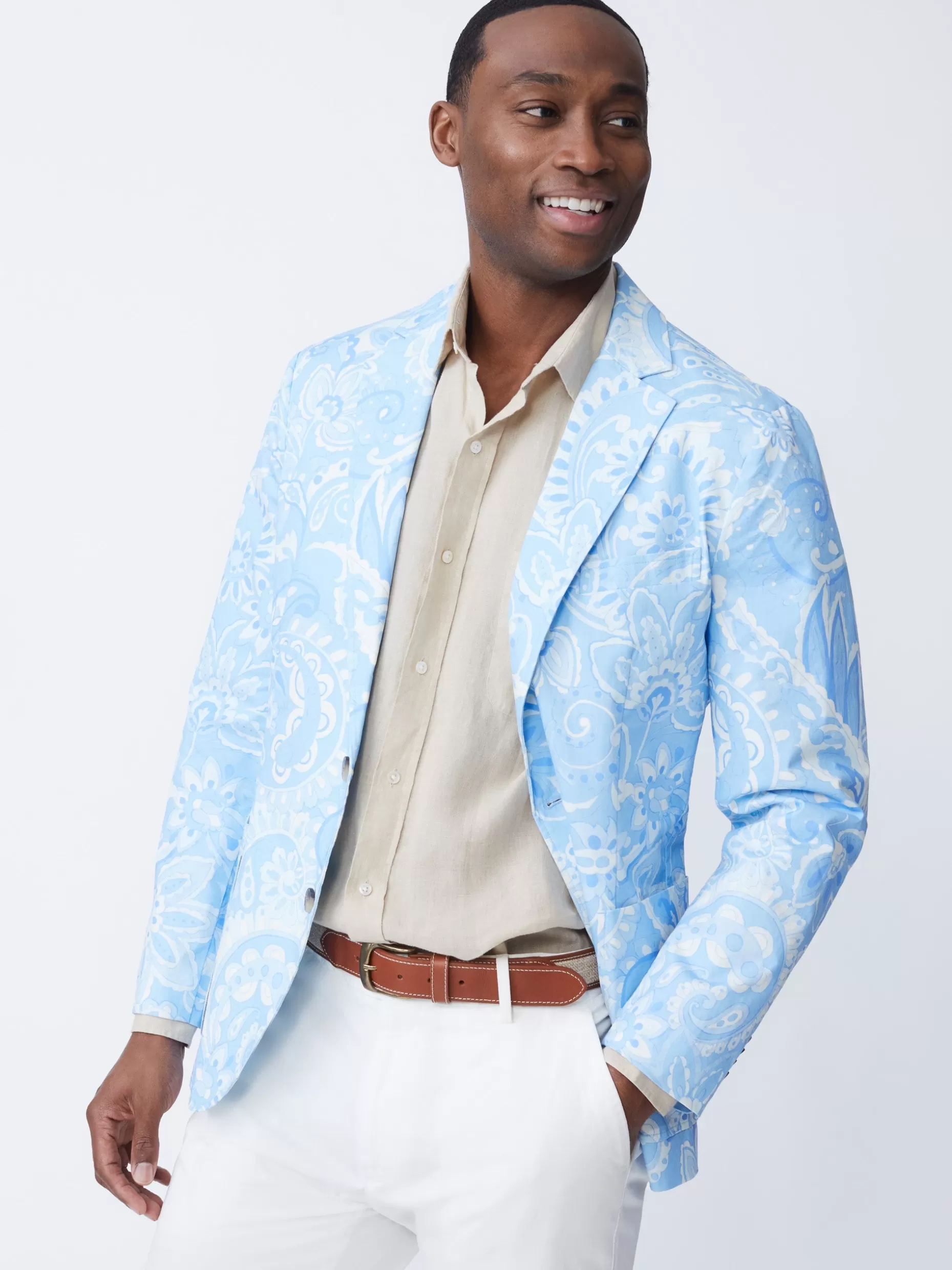 J. McLaughlin Lisbon Blazer In Meadowood- Jackets & Outerwear | Sport Coats