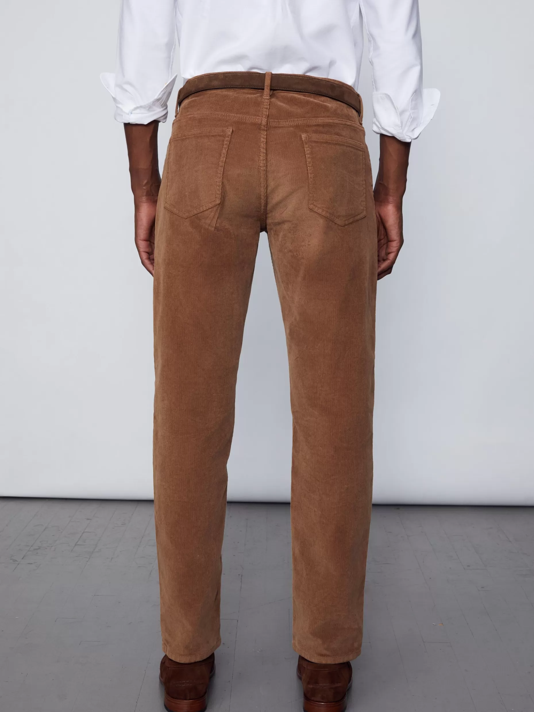 J. McLaughlin Parker 5-Pocket Straight Pants In Italian Stretch Cord- Pants