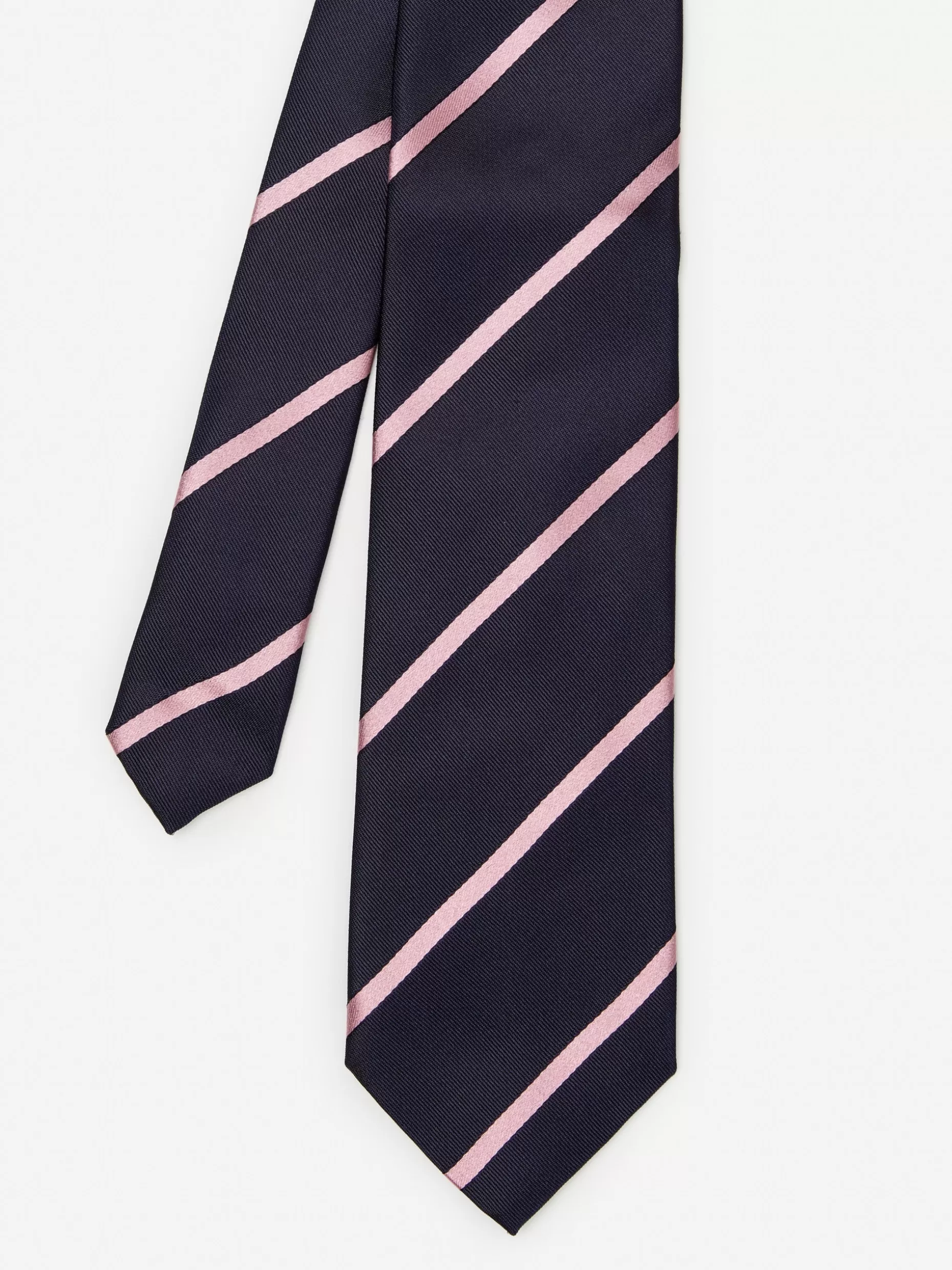 J. McLaughlin Silk Tie In Stripe- Shoes & Accessories | Ties